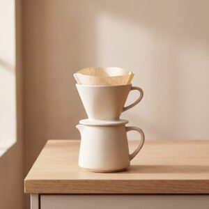 Stoneware Pour-Over Set