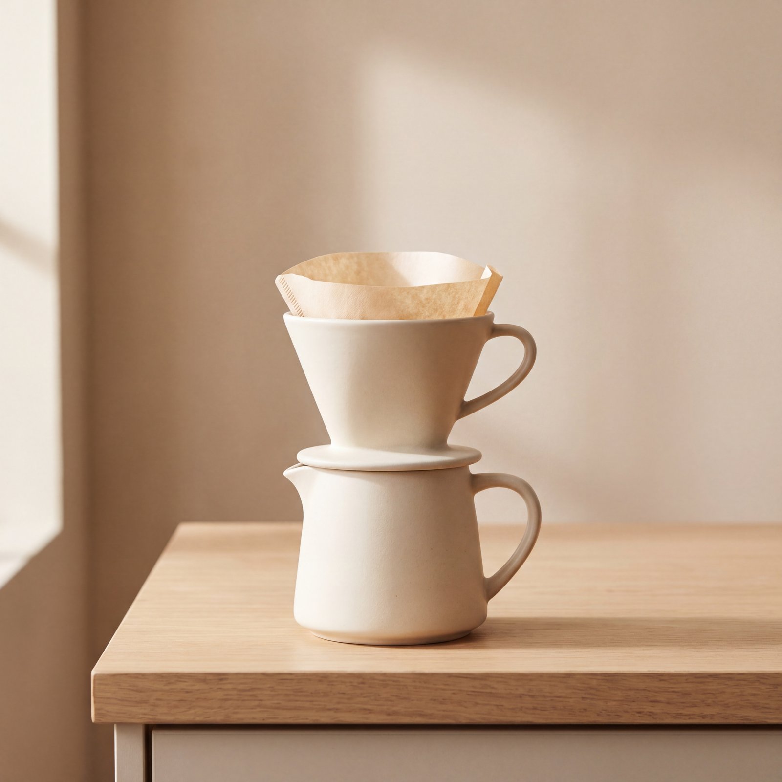Stoneware Pour-Over Set