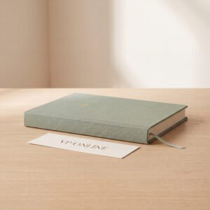 Linen-Bound Notebook — A5 Ruled